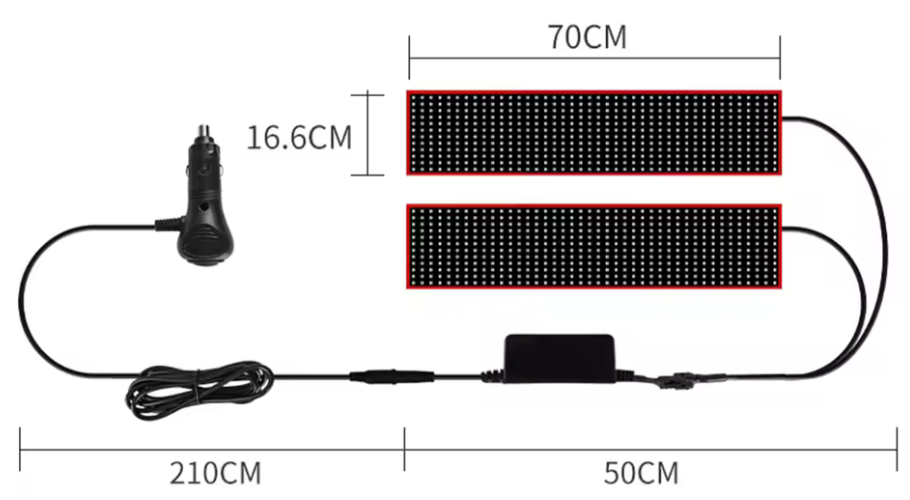 Panneau LED Défilant SignBoard™